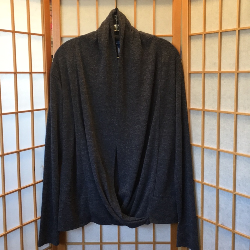 Simply Vera Vera Wang  Drape Top Size Large